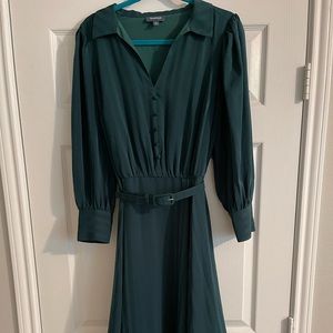 ModCloth Striped Dress w/ Belt